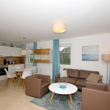 Apartment Strandnahe Rex Rugia: Terrasse & Ahoi Erlebnisbad *
